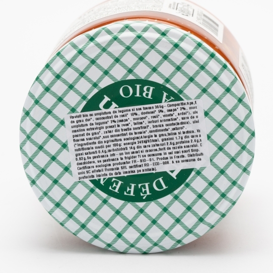 Ravioli eco cu umplutură de legume în sos toscan 365g