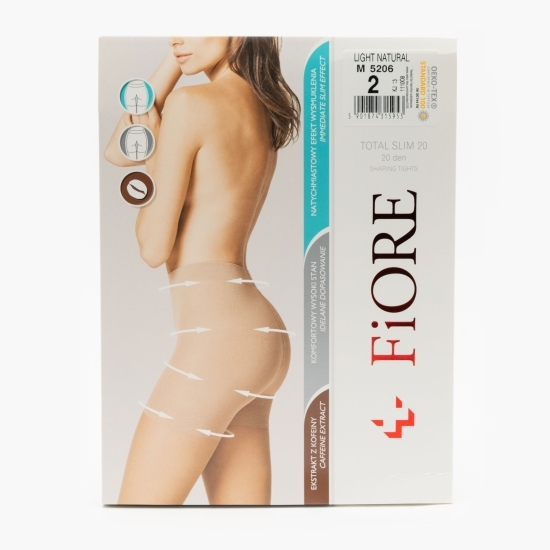 Ciorap modelator Total Slim Medica 20den Light Natural no. 2
