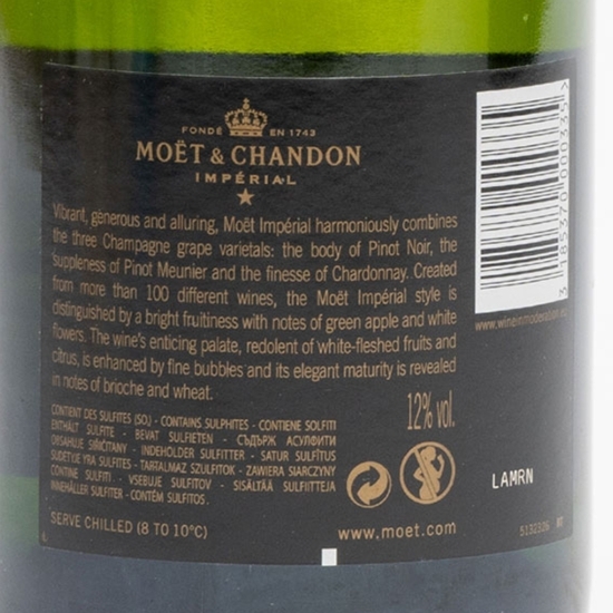 Șampanie Imperial alb brut, 12%, 0.75l