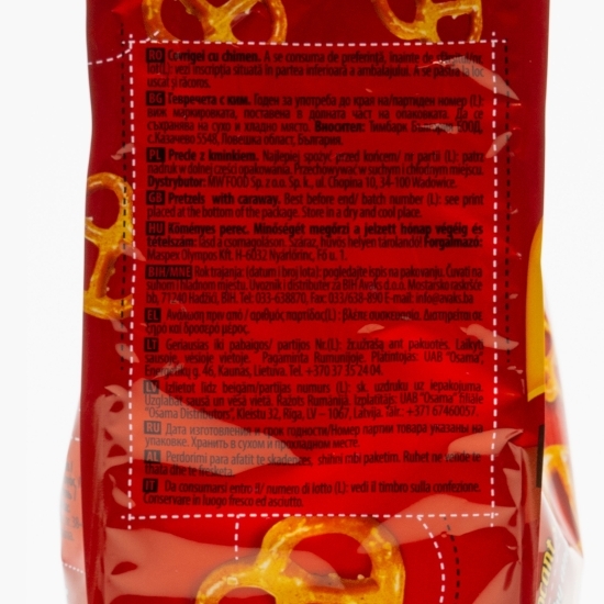 Covrigei chimen 270g