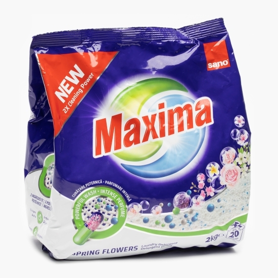 Detergent de rufe pudră Spring Flowers 20 spălări, 2kg