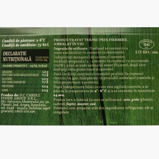 Ciorbă de fasole cu cimbru 350g