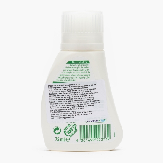 Detergent anti-pete lămâie 75ml