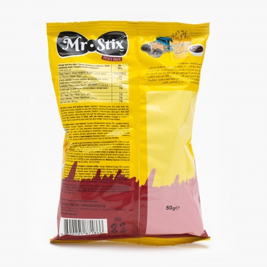 Snacks de cartofi cu aromă de barbeque 50g