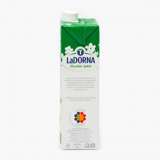 Lapte eco fără lactoză, 3.5% grăsime, „Zile ușoare” 1l