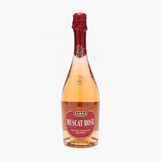 Vin spumant rose dulce Muscat Gurmet, 8%, 0.75l