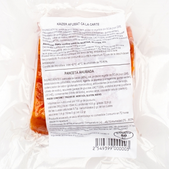 Kaizer afumat ca la carte 400g