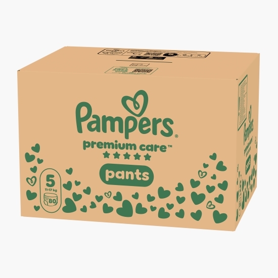 Scutece chiloțel Premium Care Pants XXL Box, mărimea 5, 11-17kg, 80 buc