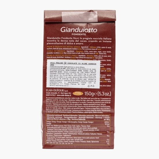 Praline de ciocolată cu alune Gianduiotto 150g