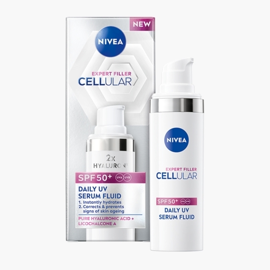 Serum fluid de zi cu protecție UV FPS 50+ Cellular Expert Filler 30ml 
