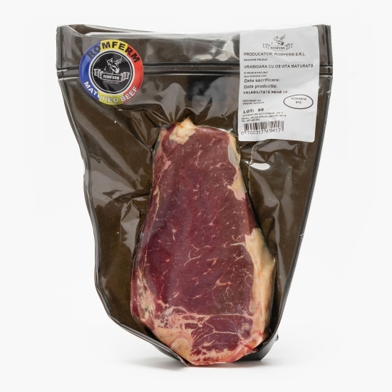 Vrăbioară vită cu os maturată 30 zile 500g