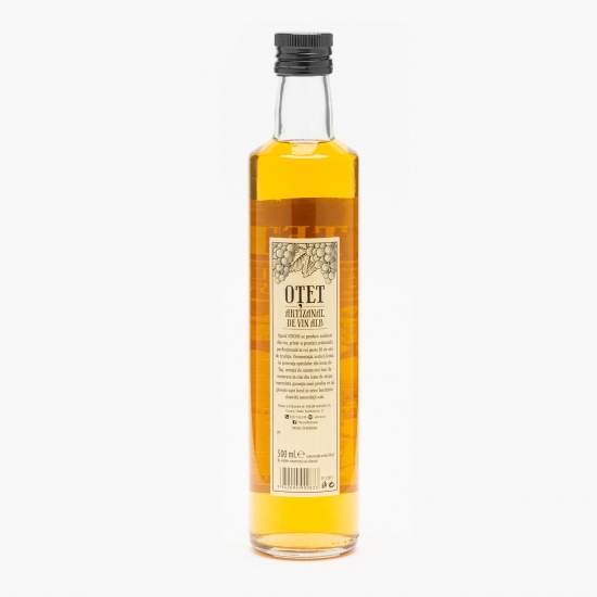 Oțet artizanal de vin alb 0.5l