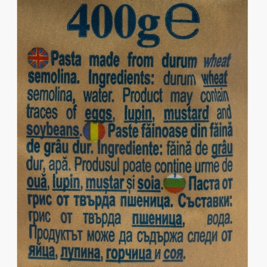 Paste Tortiglioni Premium din grâu dur 400g