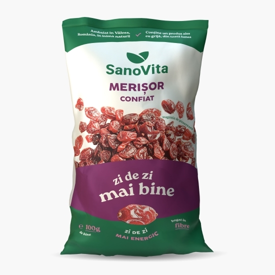 Merișoare confiate 100g