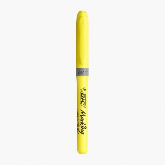 Evidențiator Brite Liner Grip galben