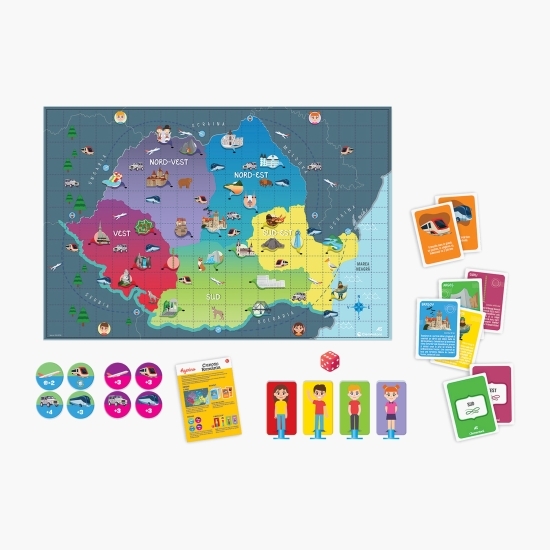 Joc educativ Cunosc România, 6+ ani