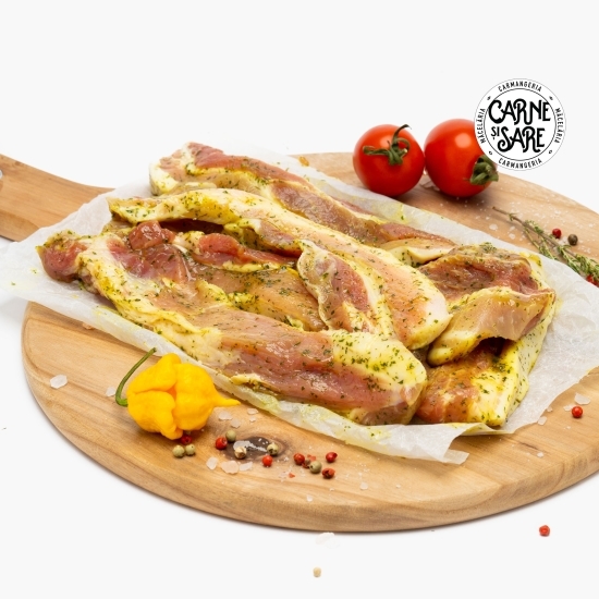 Fleică de porc fără os, marinată 500g