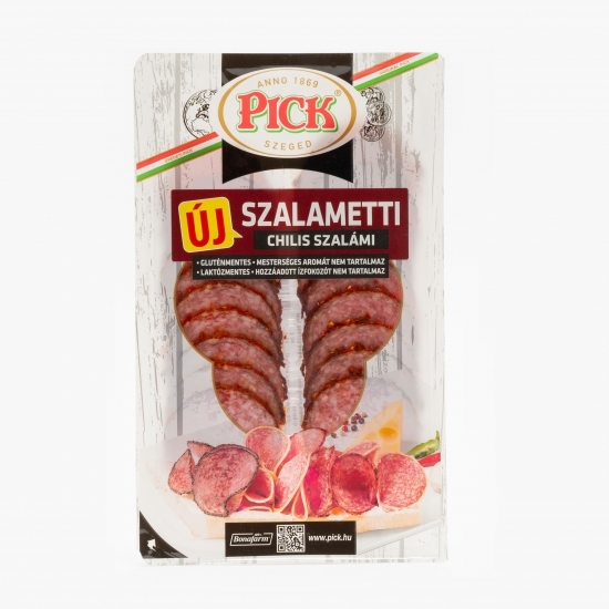 Salam cu înveliș de chilli, felii, 70g 