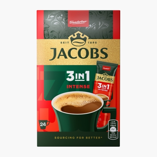 Intense 3în1, plicuri 24x11.1g, cafea solubilă