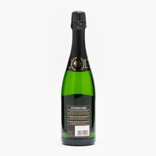 Pachet vin spumant demisec Cuvee Imperial 750ml + 2 pahare