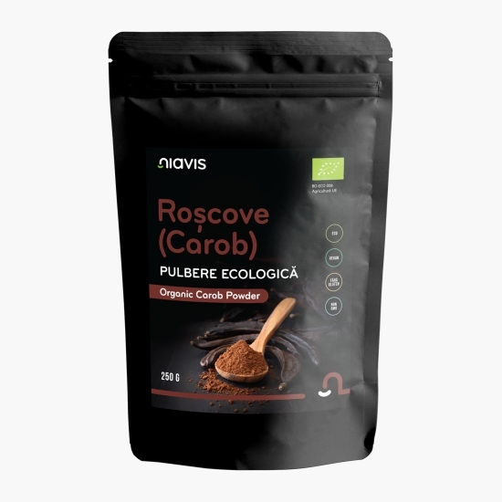 Roșcove (carob) pudră ecologică 250g
