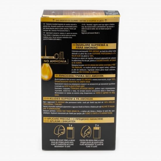 Vopsea de păr permanentă fără amoniac Oleo Intense, 6-10 blond închis, 115ml