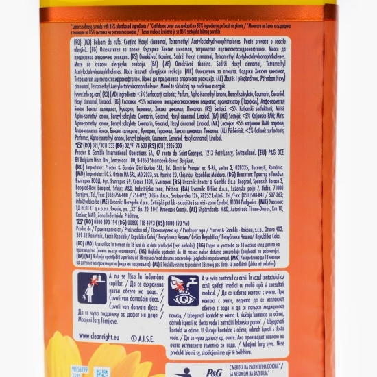 Balsam de rufe Sunny Florets 50 spălări 1.5l