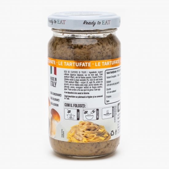 Sos cu aromă de trufe și ciuperci 180g