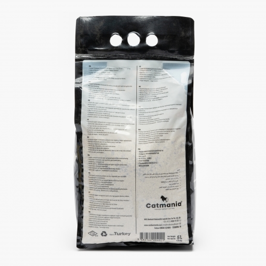 Granule așternut igienic pentru pisici, parfum lavandă 5l