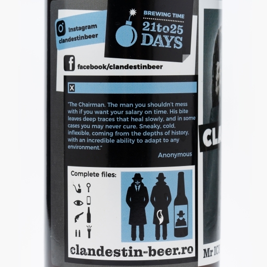 Bere blondă artizanală Pale Ale Mr. Ice sticlă 0.5l