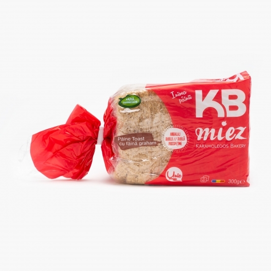 Pâine toast miez graham 300g