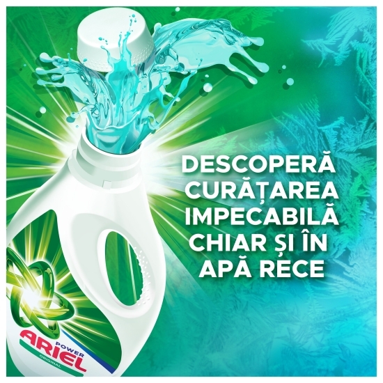 Detergent de rufe lichid Mountain Spring, 90 spălări, 4.95l