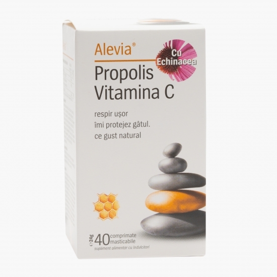 Propolis Vitamina C cu echinacea 40 comprimate