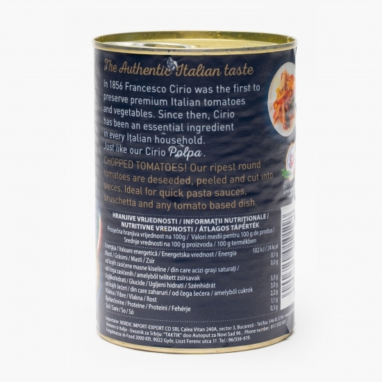 Pulpă de roșii cuburi 400g