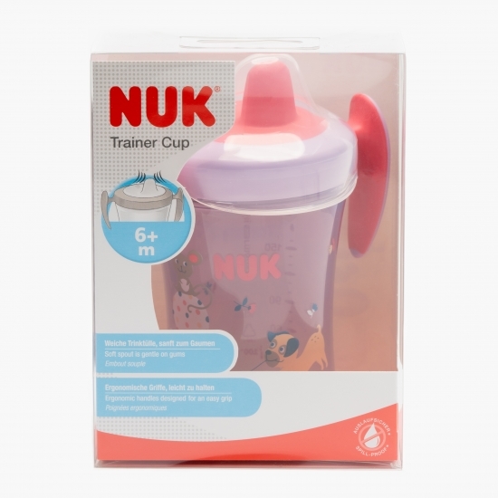 Cană Trainer roz, 6+ luni, 230ml