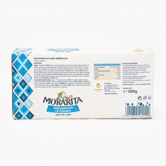 Mini patiserie cu telemea 500g