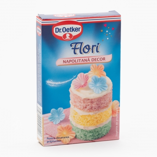 Flori din napolitană pentru decor 2.3g