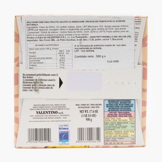 Panettone cu stafide și merișoare 500g