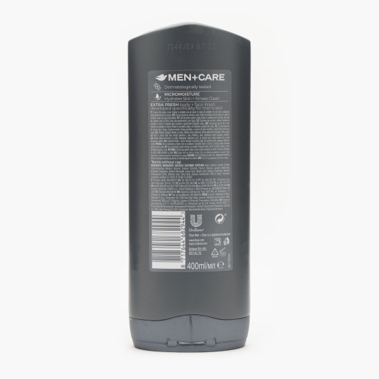 Gel de duș pentru bărbați Men+Care Extra Fresh 400ml