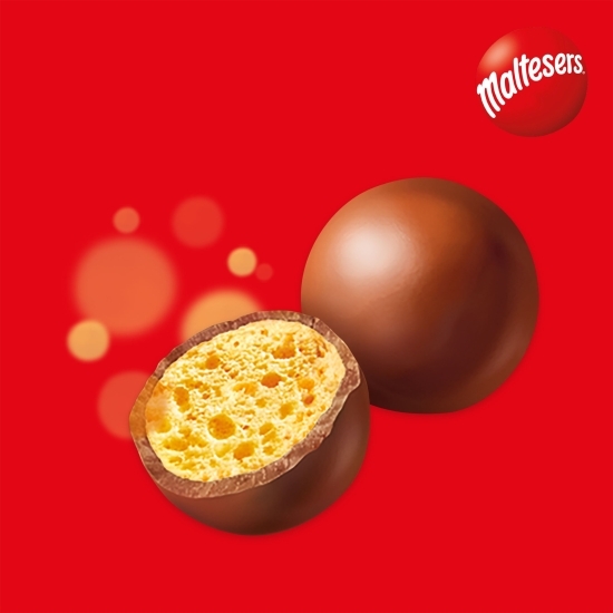 Bomboane de ciocolată cu miez ușor și crocant 68g