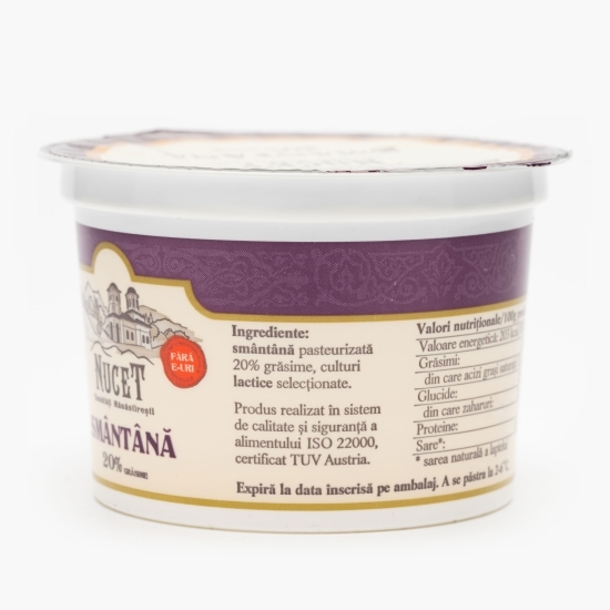 Smântână 20% grăsime, 200g