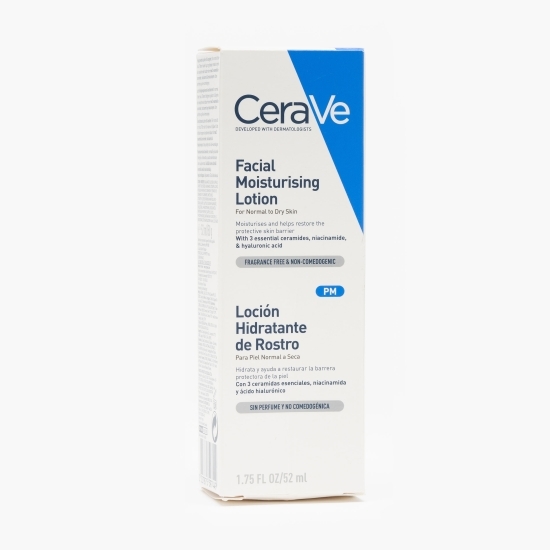 Cremă hidratantă de față pentru ten normal-uscat 52ml