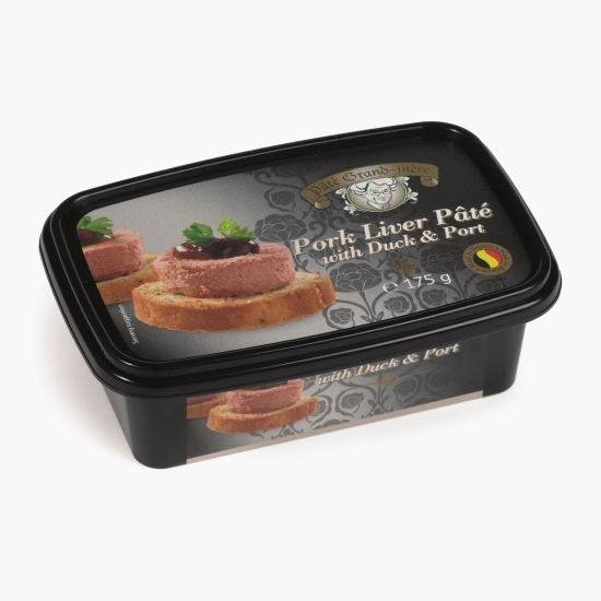 Pate de porc și rață cu vin de Porto 175g