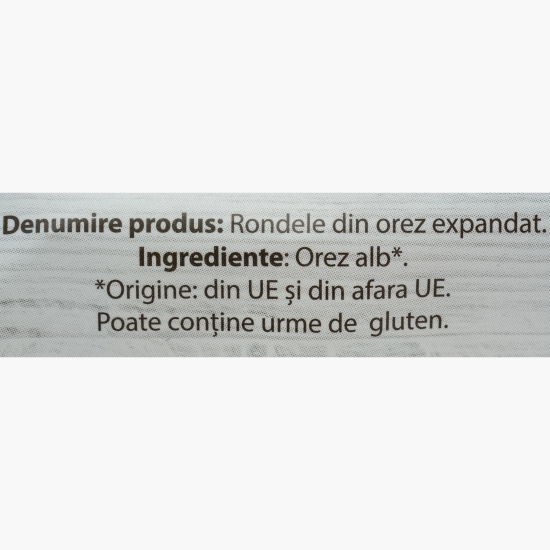 Rondele simple din orez 56g
