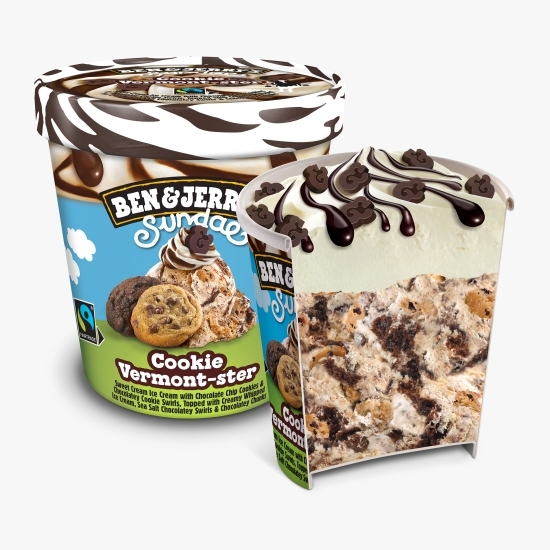 Înghețată Sundae Cookie Vermont-ster 0.427l