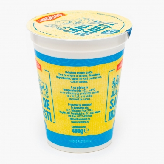 Sana de Ibănești, 3.6% grăsime, 400g