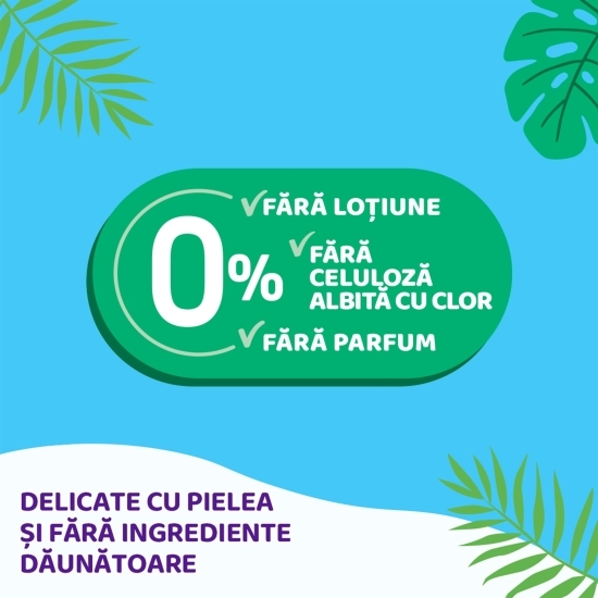 Scutece Sensitive Extra Large, mărimea 6, 13+ kg, 62 buc