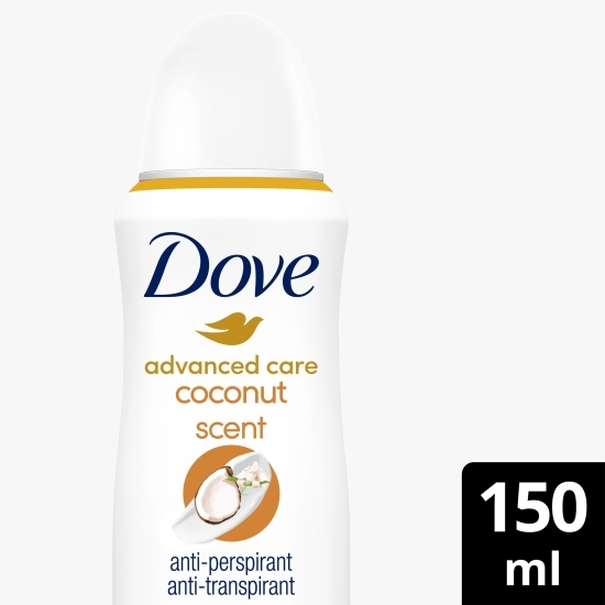 Antiperspirant spray Advanced Care cu cocos și flori de iasomie 150ml