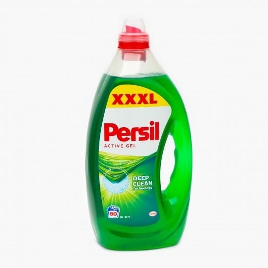 Detergent lichid Active Gel Deep Clean Technology, 80 spălări, 4l