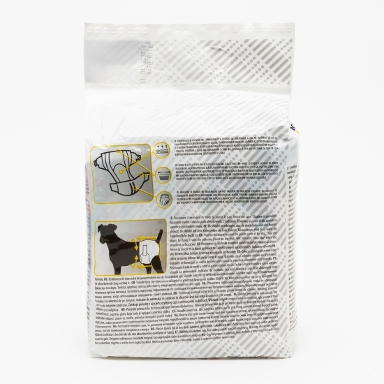Scutece pentru câini XL 10-18kg, 45-50cm, 10 buc